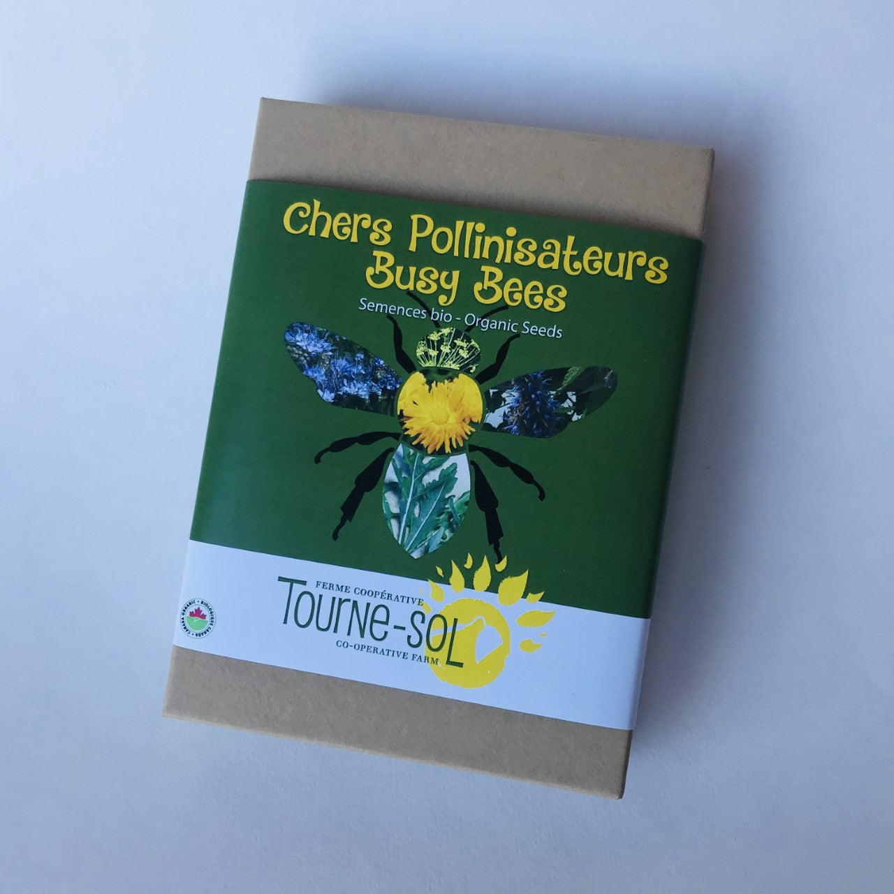 Ferme Tourne-sol - Ensemble de semences Chers pollinisateurs - Ferme Tourne-sol vendu par afleurdeterre.ca